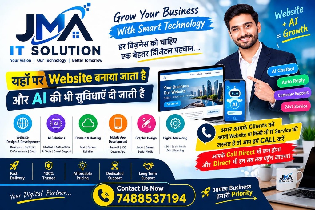 JMA IT Solution | Official Website - Custom AI, Web & Mobile App ...